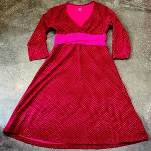 Patagonia XS Margot 3/4 sleeve length dress